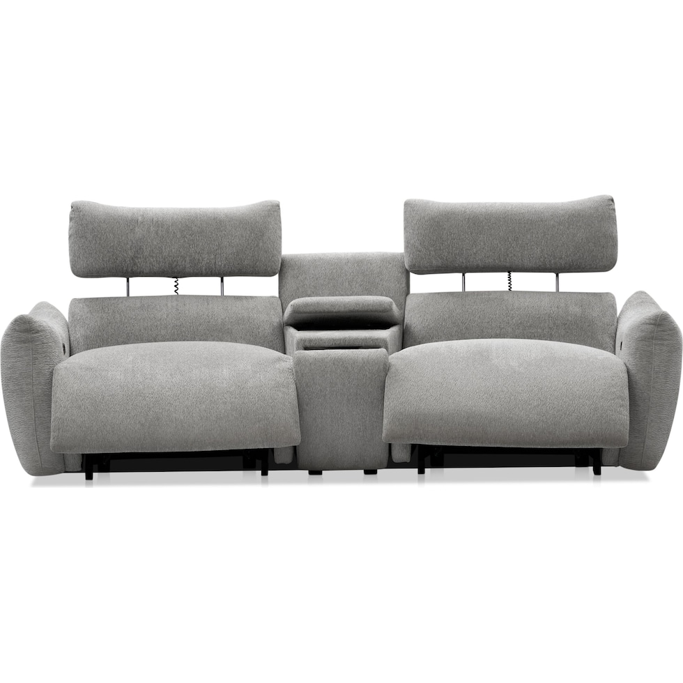 genesis gray sectional   