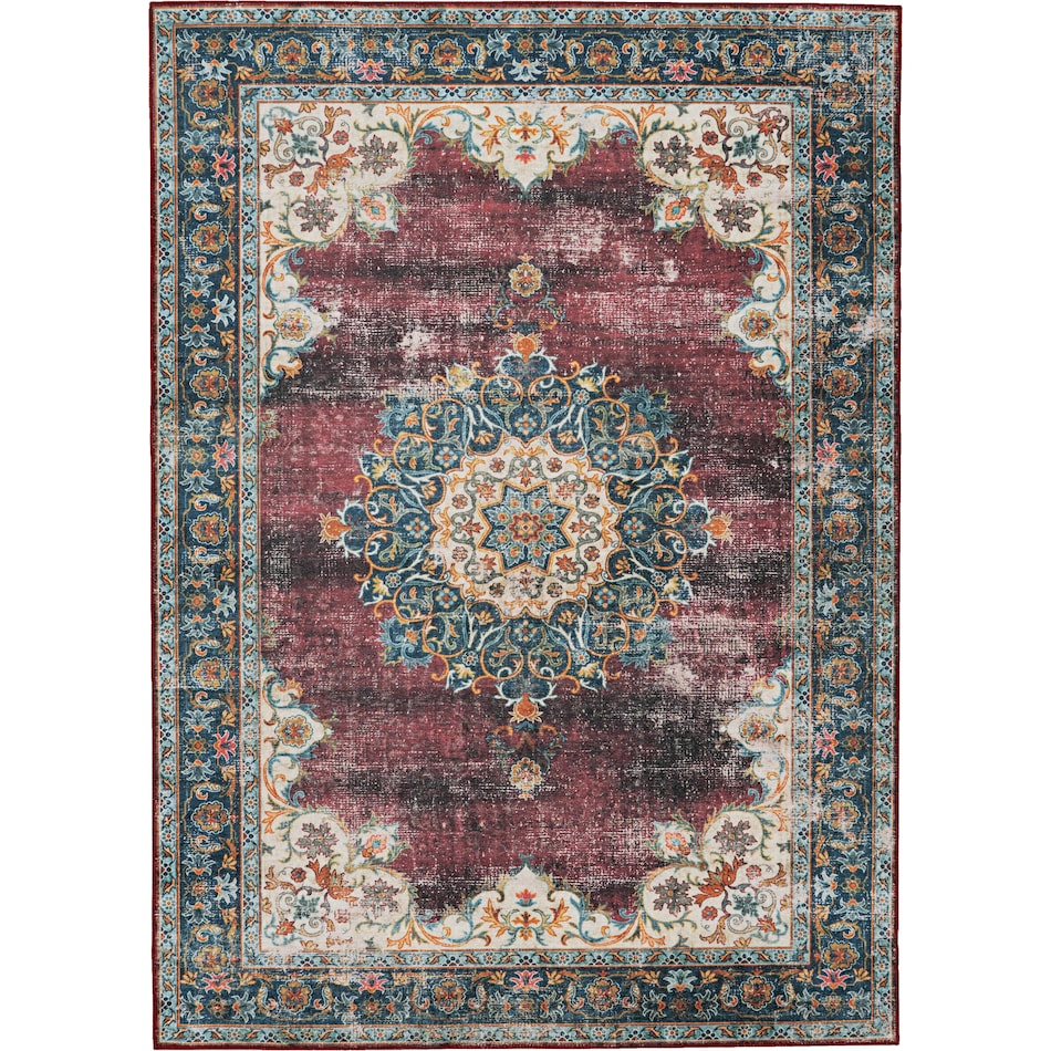 genesis multicolor area rug  x    