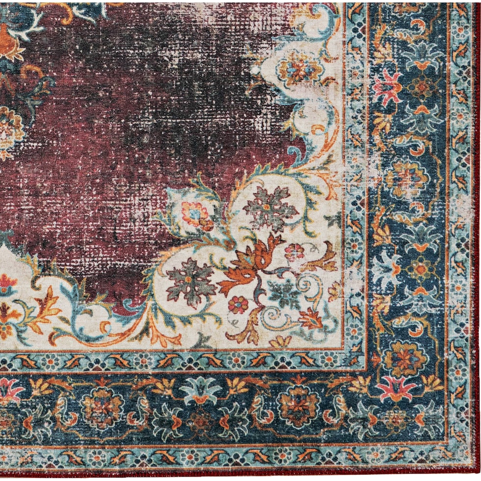 genesis multicolor area rug  x    