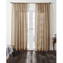 genevieve curtain neutral window panel   