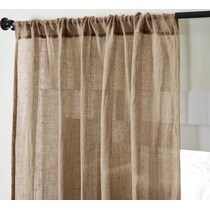 genevieve curtain neutral window panel   