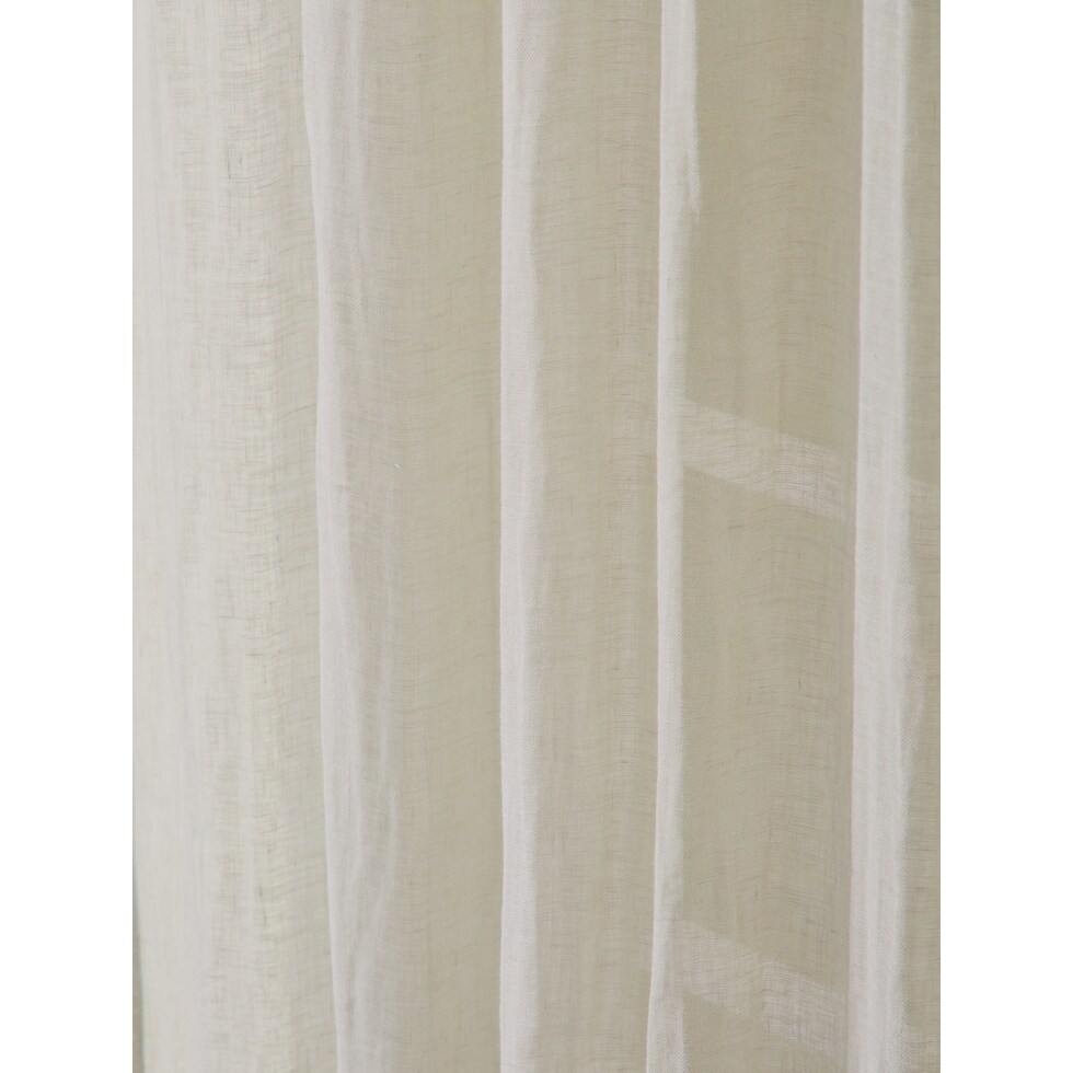 genevieve curtain neutral window panel   