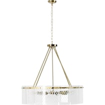 genie gold chandelier   