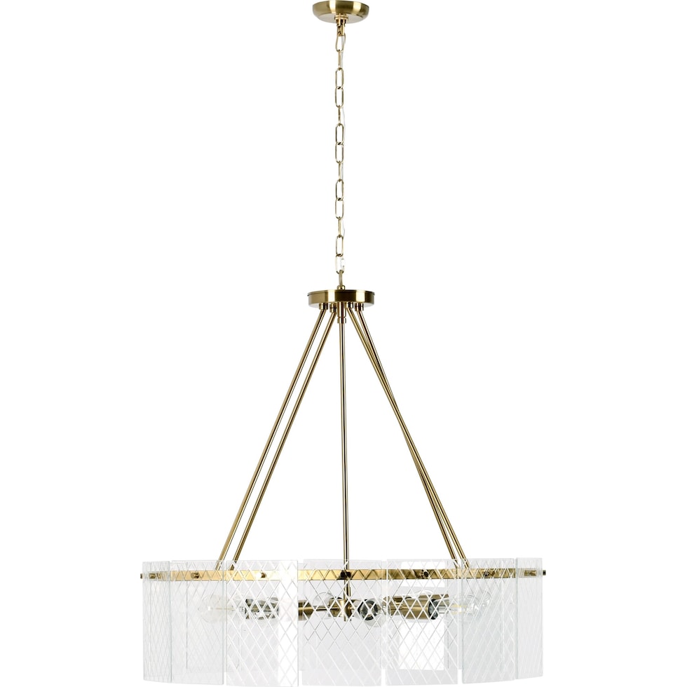 genie gold chandelier   