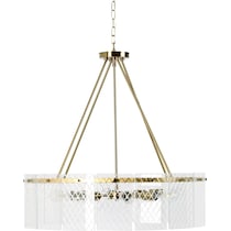 genie gold chandelier   
