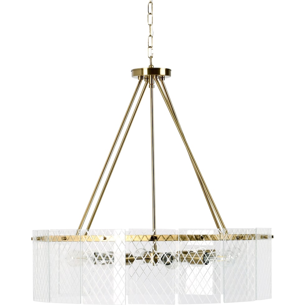 genie gold chandelier   