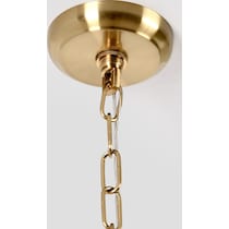 genie gold chandelier   