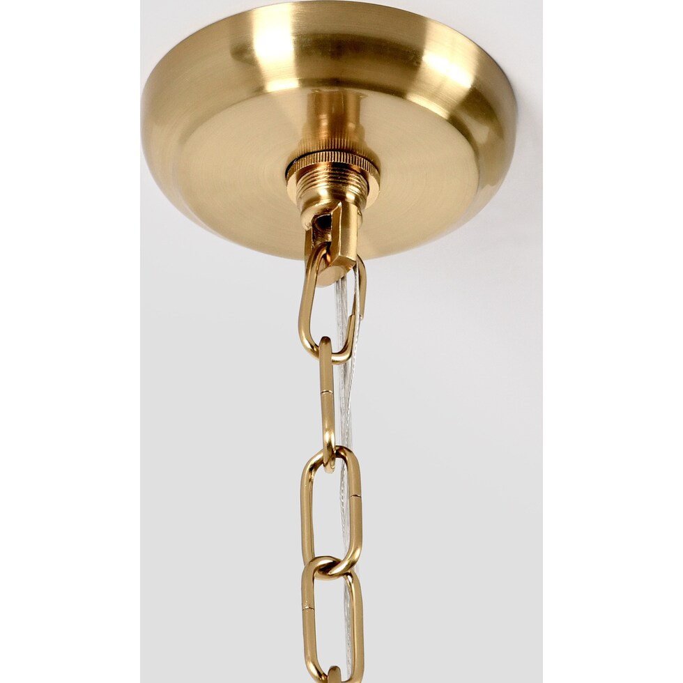genie gold chandelier   