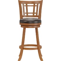 genoa dark brown bar stool   