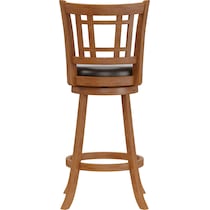 genoa dark brown bar stool   