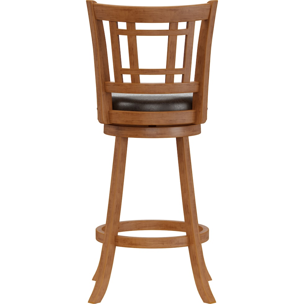 genoa dark brown bar stool   