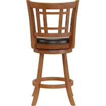 genoa dark brown counter height stool   