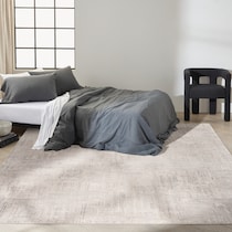 genova silver area rug  x    