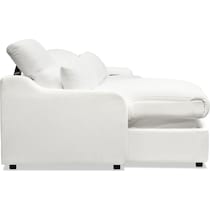 gentry white sectional   