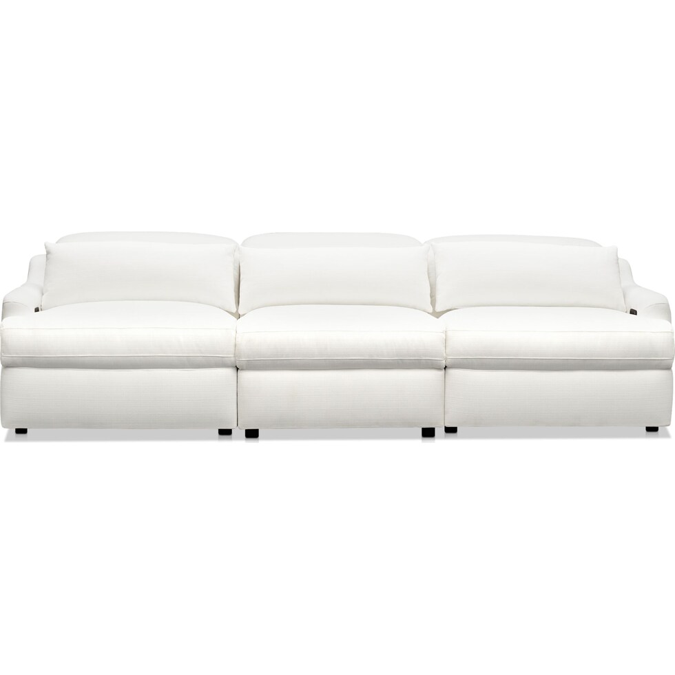 gentry white sofa   