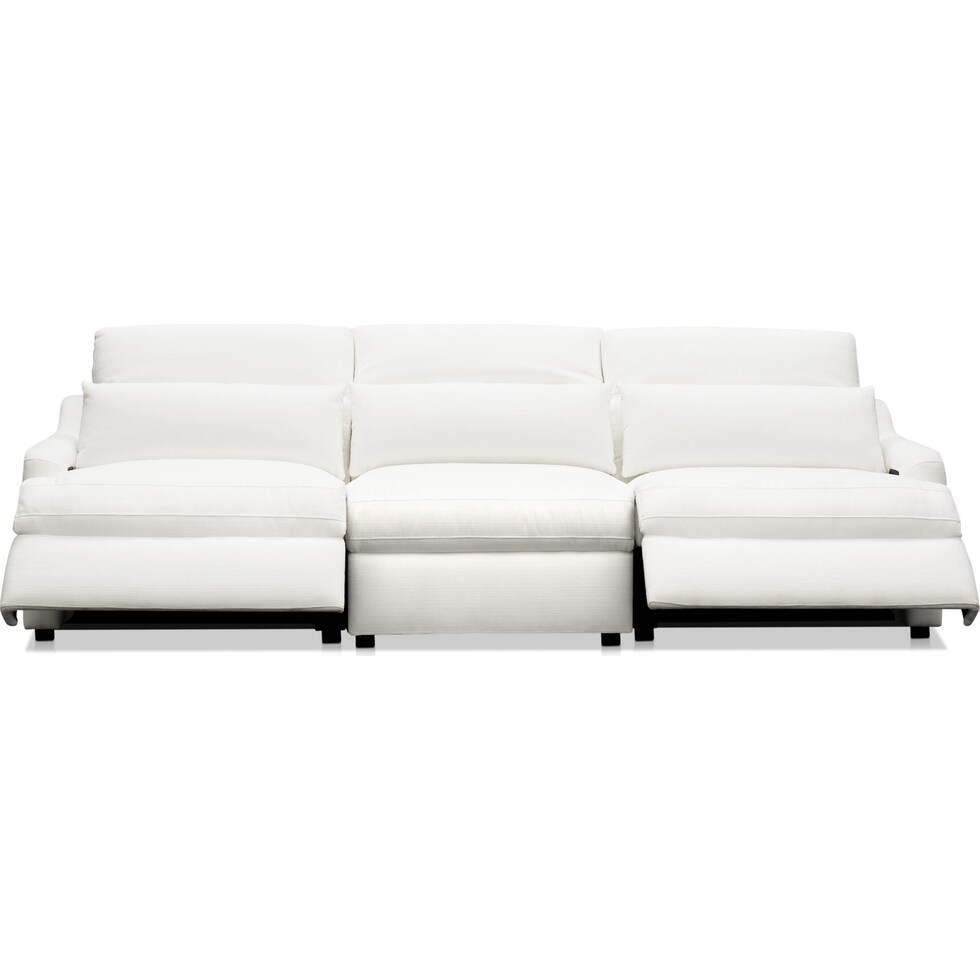 gentry white sofa   