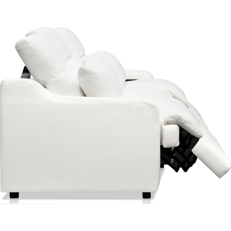 gentry white sofa   