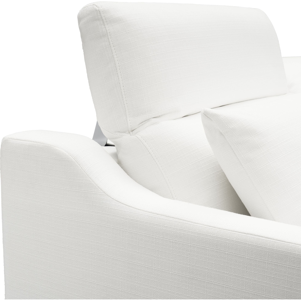 gentry white sofa   