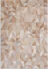 Geo Hide 8' x 10' Area Rug - Tan