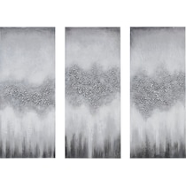 geod gray wall art   