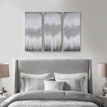 geod gray wall art   
