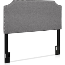 georgia gray king headboard   