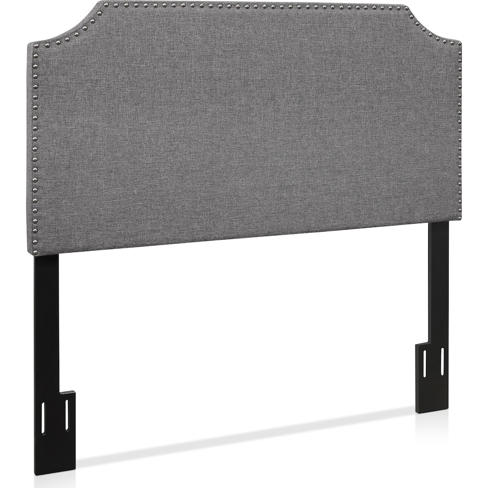 georgia gray king headboard   