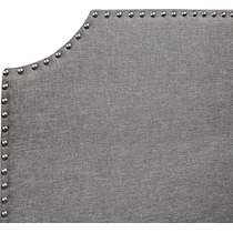 georgia gray king headboard   