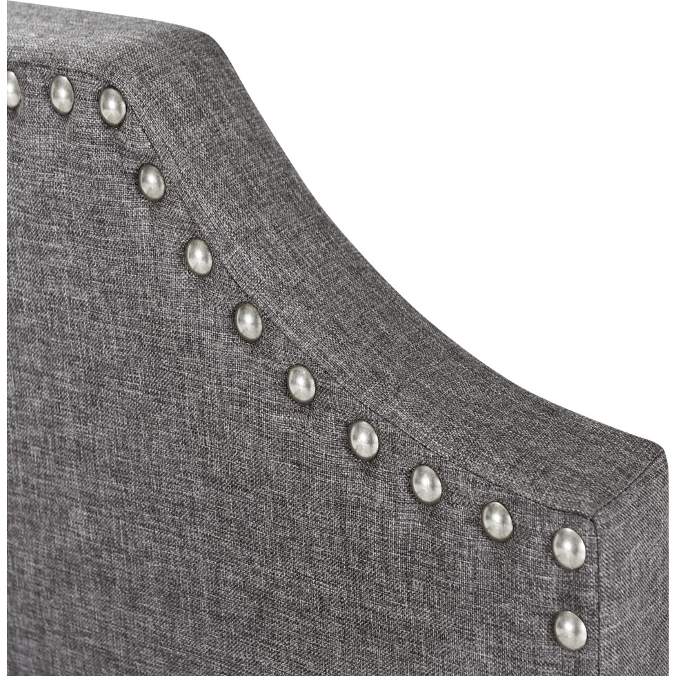 georgia gray king headboard   