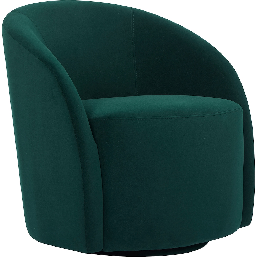 georgia green accent chair   