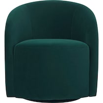 georgia green accent chair   