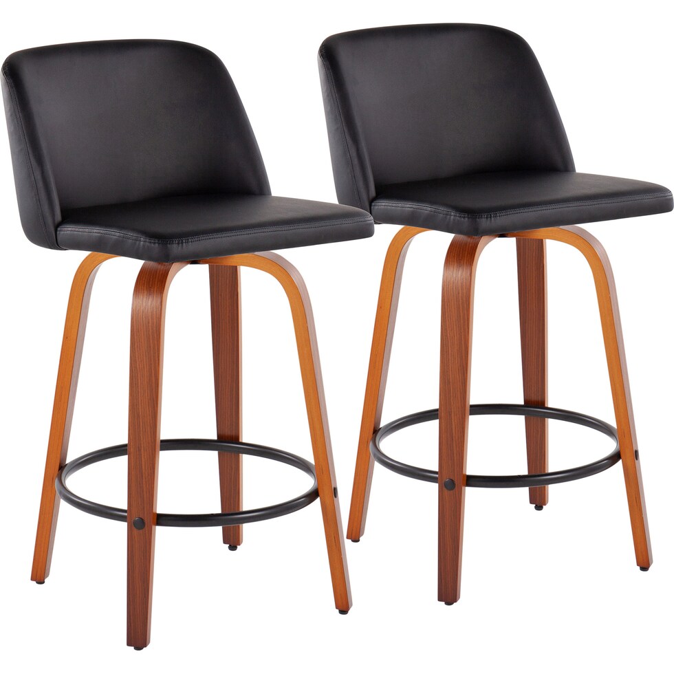 gerard black counter height stool   