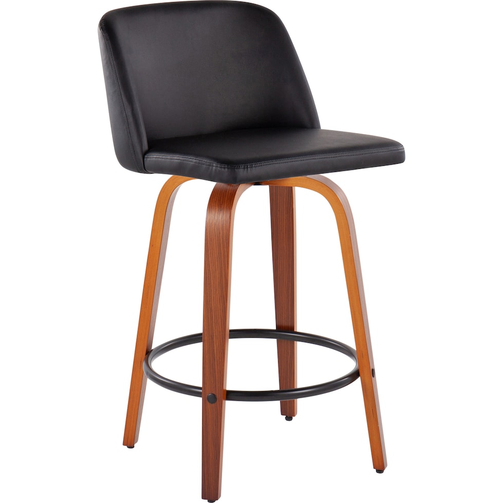 gerard black counter height stool   
