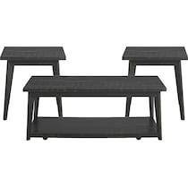 gianna black  pc occasional tables   