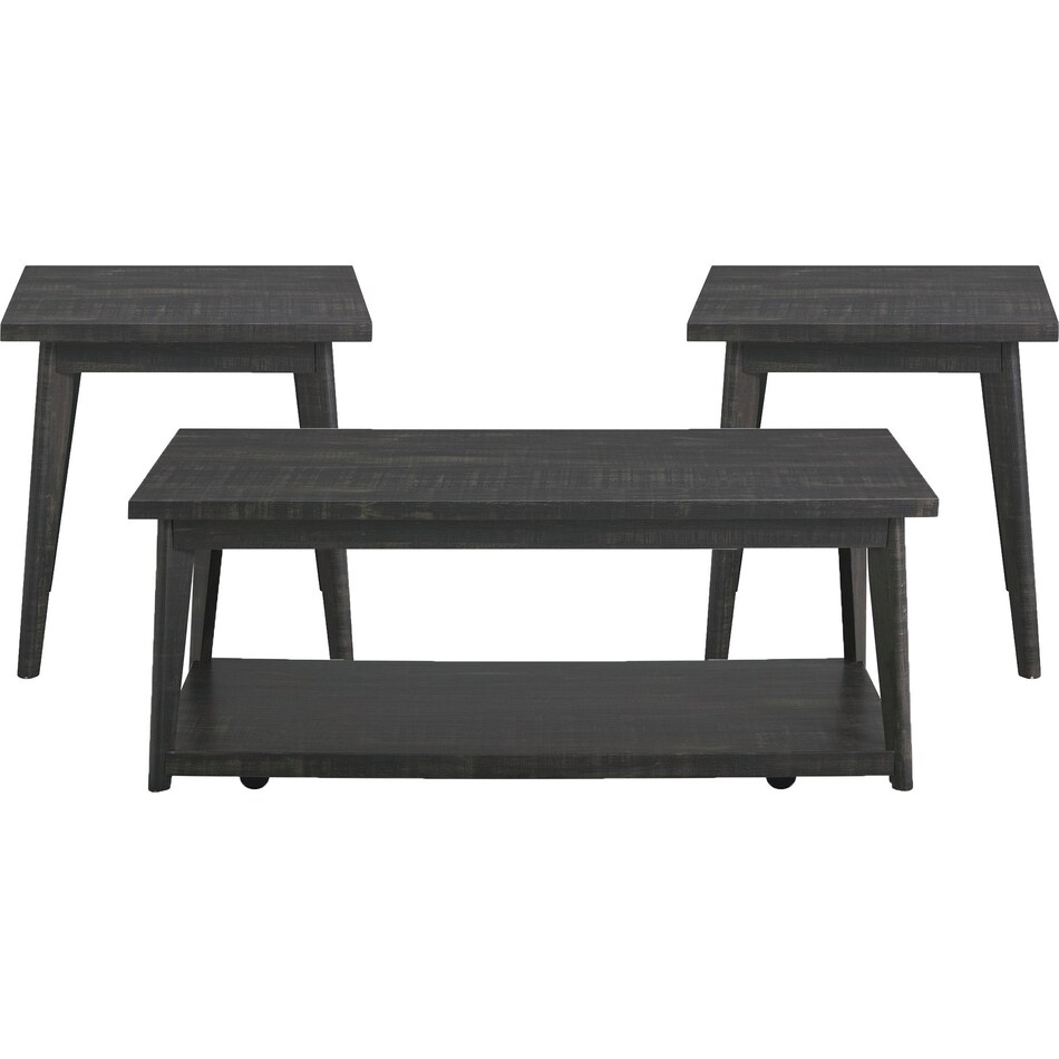 gianna black  pc occasional tables   