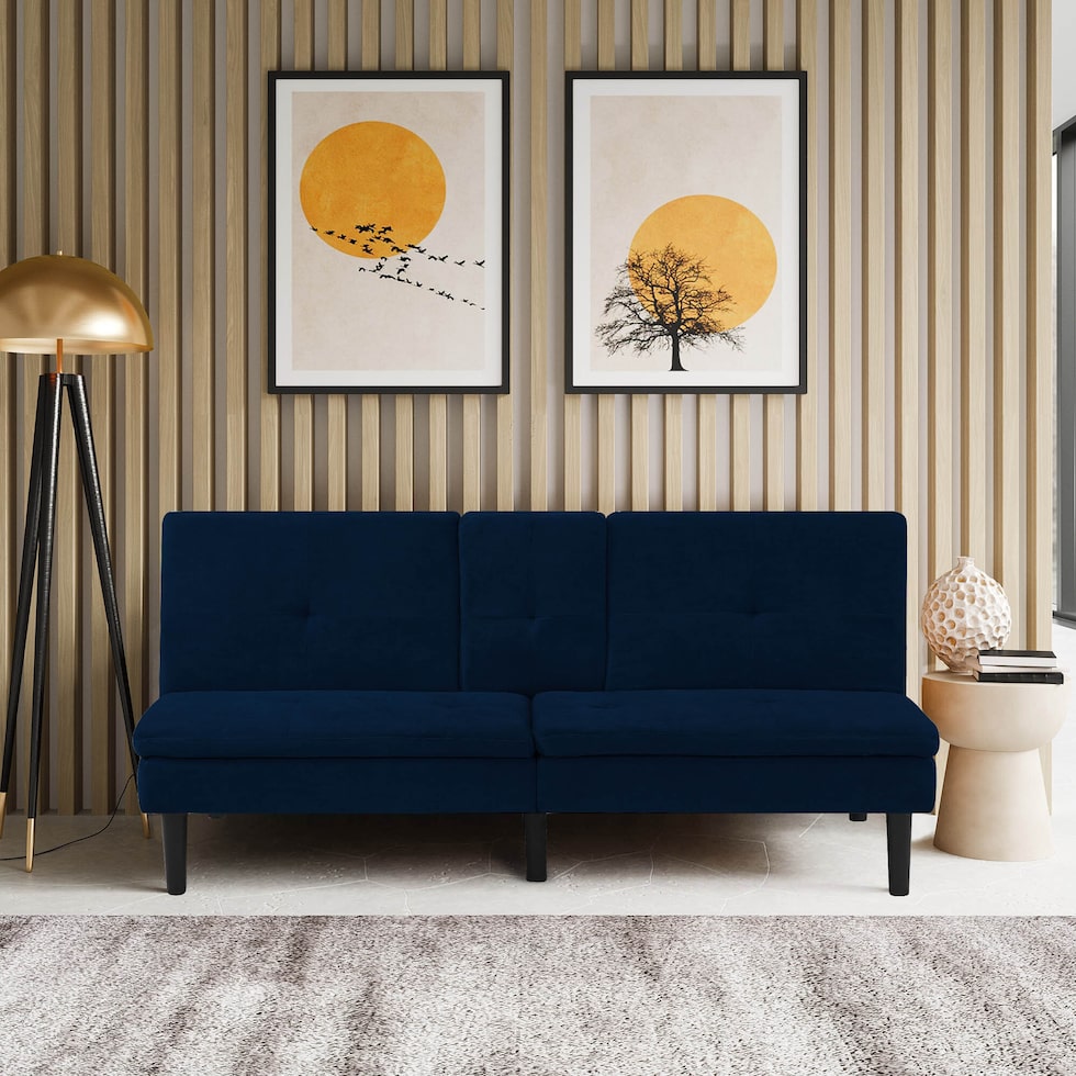 gianne blue futon   
