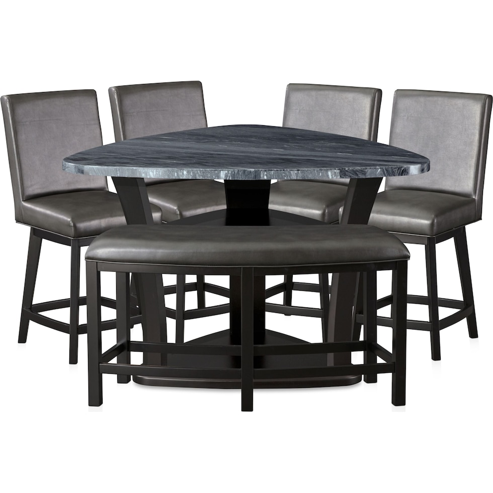 gibson gray  pc dining room   