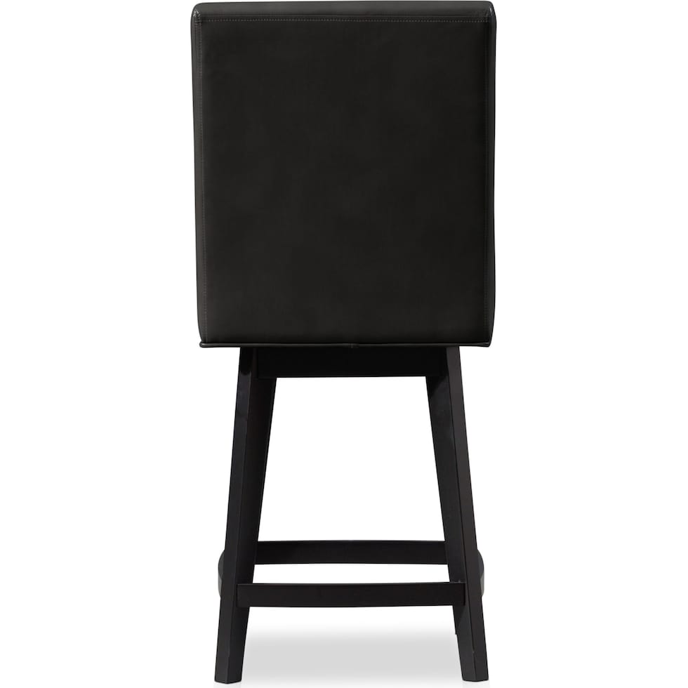 gibson gray counter height stool   