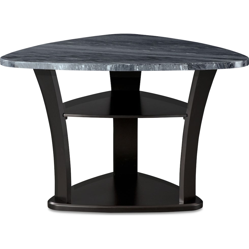 gibson gray dining table   