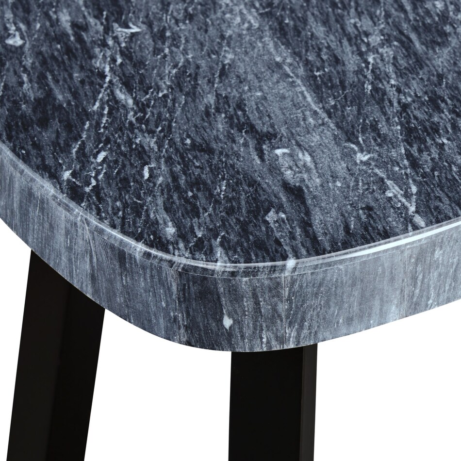 gibson gray end table   