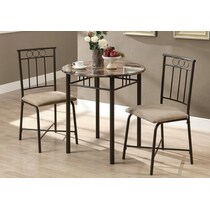 gideon brown black  pc dining room   
