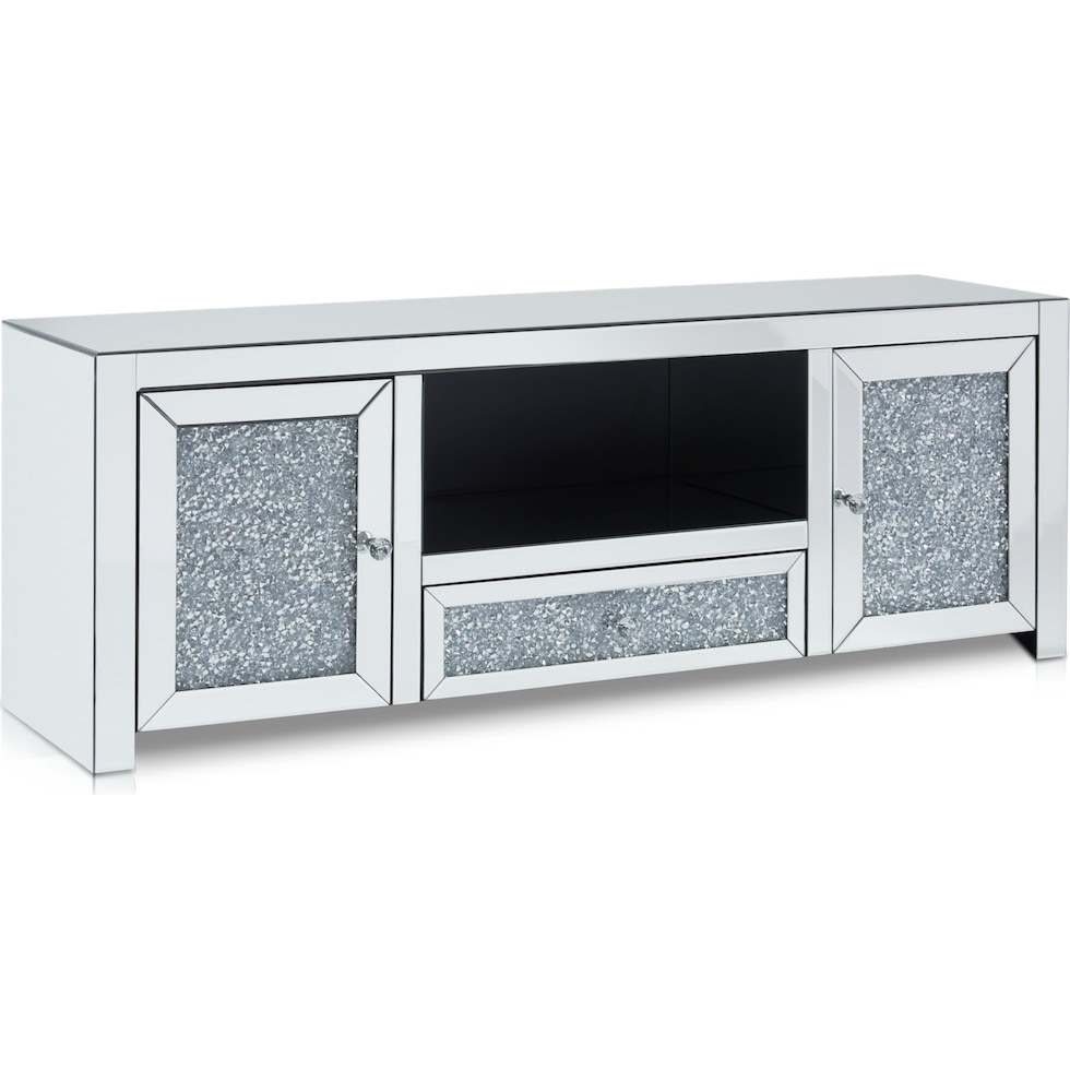 gigi silver tv stand   