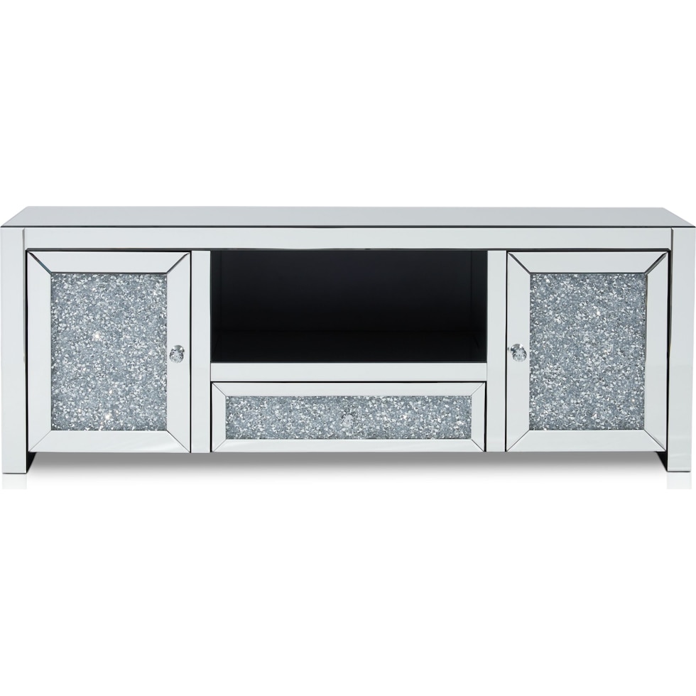 gigi silver tv stand   