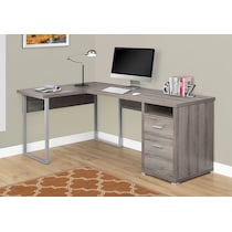 gilbert light brown desk   