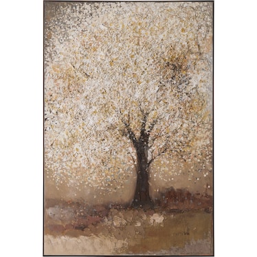 Gilded Tree 40” x 60” Wall Art