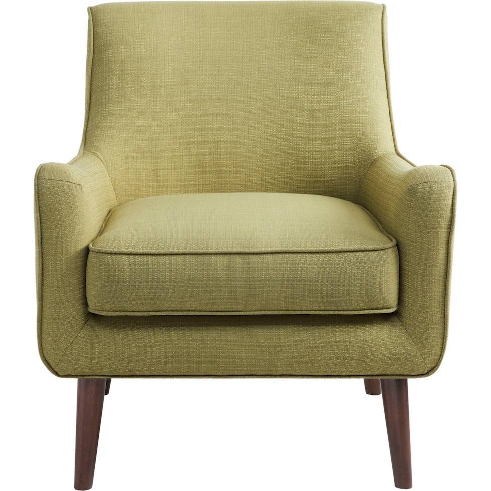 gillian green accent chair   