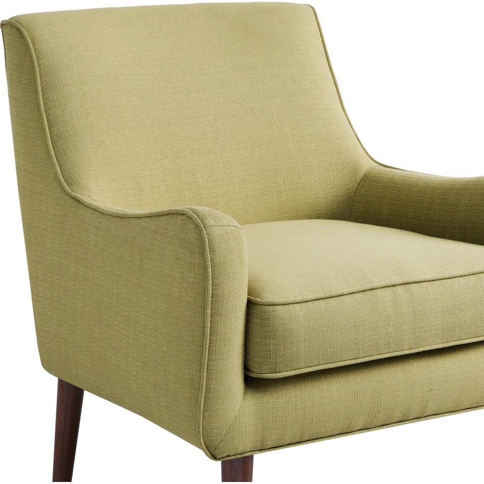 gillian green accent chair   