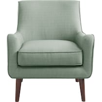 gillian green accent chair   