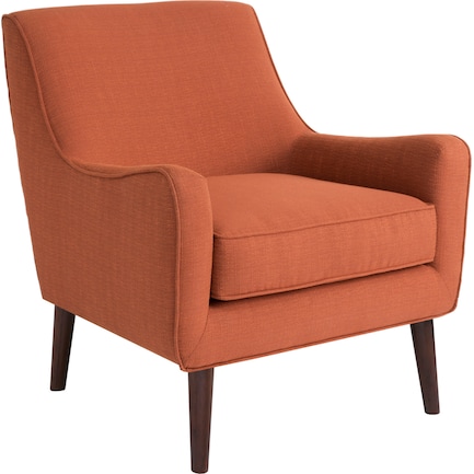 Gillian Accent Chair - Orange
