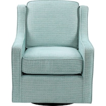 gilmher blue accent chair   